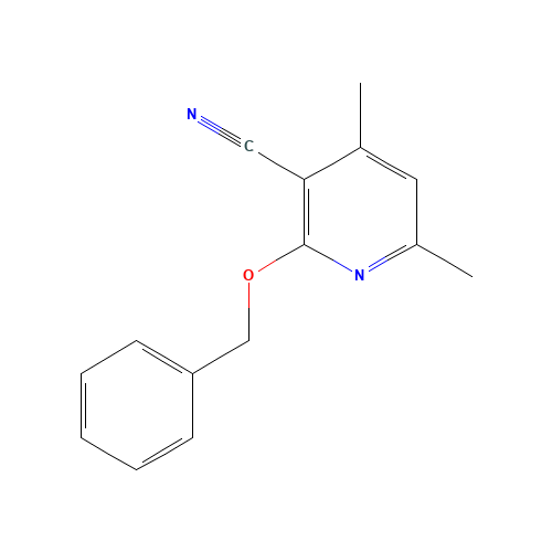 4,6-dimethyl-2-phenylmethoxypyridine-3-carbonitrile (CAS: 53475-53-9) - Related Chemical Product
