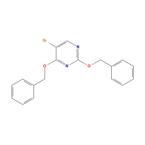 5-bromo-2,4-bis(phenylmethoxy)pyrimidine (CAS: 41244-53-5) - Related Chemical Product
