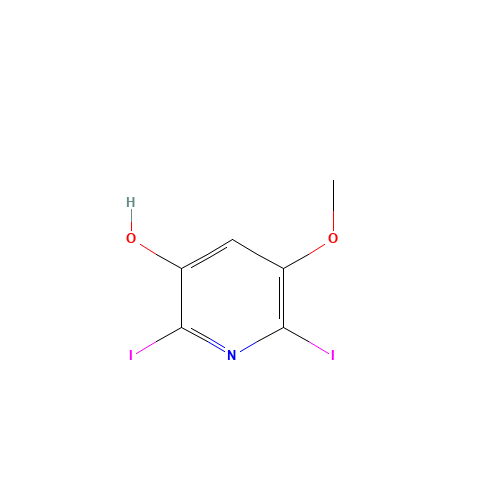 2,6-diiodo-5-methoxypyridin-3-ol (CAS: 1087659-27-5) - Related Chemical Product