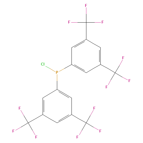 bis[3,5-bis(trifluoromethyl)phenyl]-chlorophosphane (CAS: 142421-57-6) - Related Chemical Product