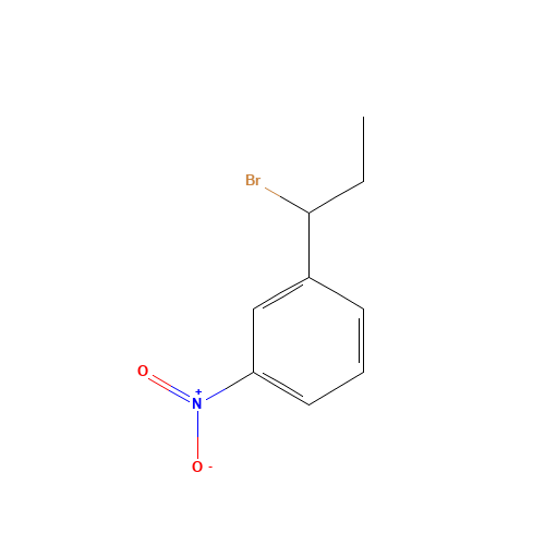1-(1-bromopropyl)-3-nitrobenzene (CAS: 29067-56-9) - Related Chemical Product