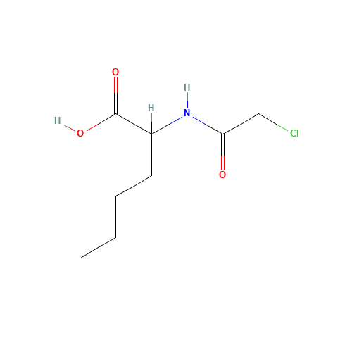 2-[(2-chloroacetyl)amino]hexanoic acid (CAS: 67206-26-2) - Related Chemical Product