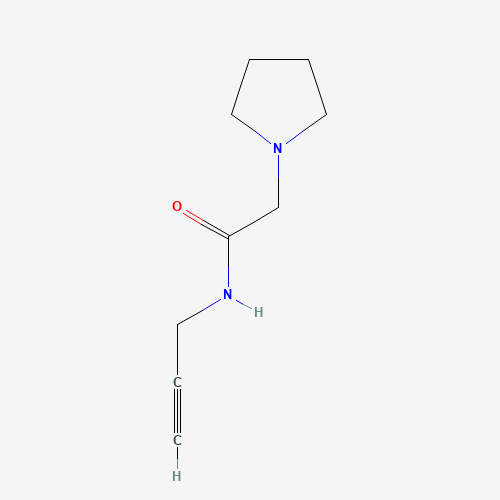 N-prop-2-ynyl-2-pyrrolidin-1-ylacetamide (CAS: 946505-79-9) - Related Chemical Product