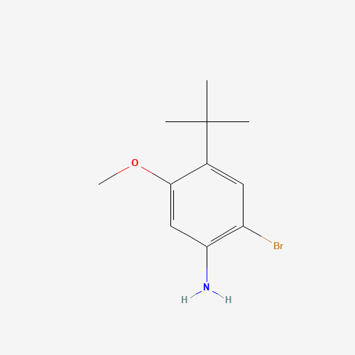 2-bromo-4-tert-butyl-5-methoxyaniline (CAS: 1257834-30-2) - Related Chemical Product