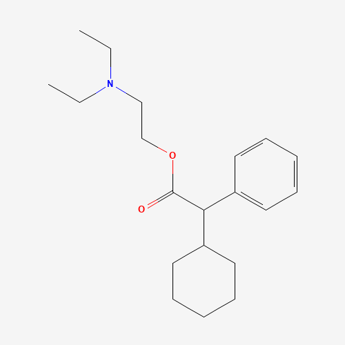 2-(diethylamino)ethyl 2-cyclohexyl-2-phenylacetate (CAS: 1679-76-1) - Related Chemical Product