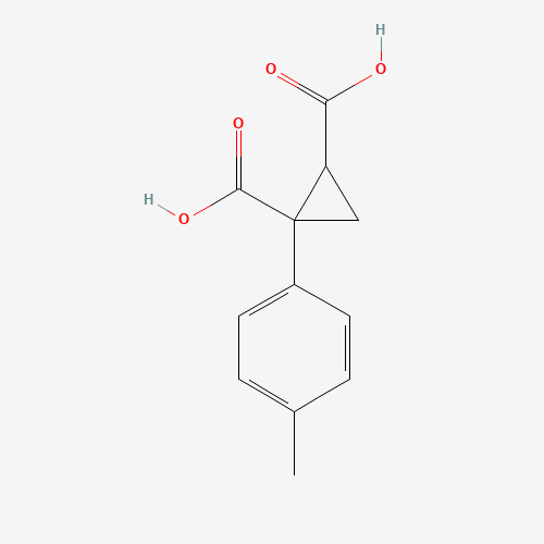 1-(4-methylphenyl)cyclopropane-1,2-dicarboxylic acid (CAS: 113111-32-3) - Related Chemical Product