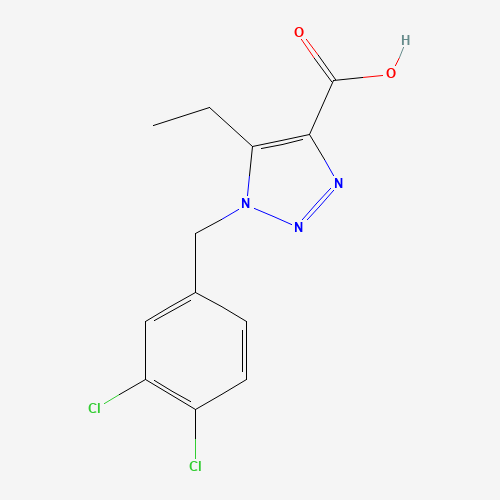 1-[(3,4-dichlorophenyl)methyl]-5-ethyltriazole-4-carboxylic acid (CAS: 1111881-87-8) - Related Chemical Product