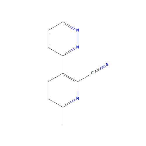 6-methyl-3-pyridazin-3-ylpyridine-2-carbonitrile (CAS: 1228431-02-4) - Related Chemical Product