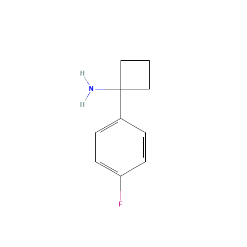 1-(4-fluorophenyl)cyclobutan-1-amine (CAS: 920501-69-5) - Related Chemical Product
