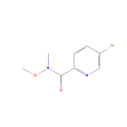 5-bromo-N-methoxy-N-methylpyridine-2-carboxamide (CAS: 1211592-38-9) - Related Chemical Product