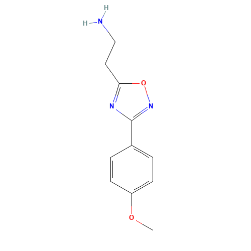 2-[3-(4-methoxyphenyl)-1,2,4-oxadiazol-5-yl]ethanamine (CAS: 885953-52-6) - Related Chemical Product