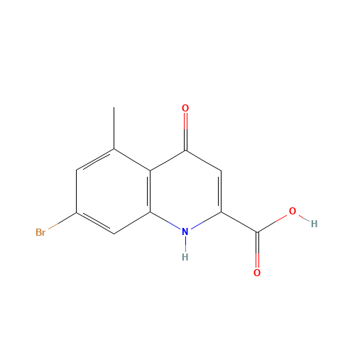 7-bromo-5-methyl-4-oxo-1H-quinoline-2-carboxylic acid (CAS: 123157-56-2) - Related Chemical Product