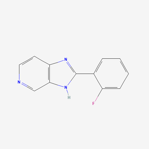 2-(2-fluorophenyl)-3H-imidazo[4,5-c]pyridine (CAS: 89075-43-4) - Related Chemical Product