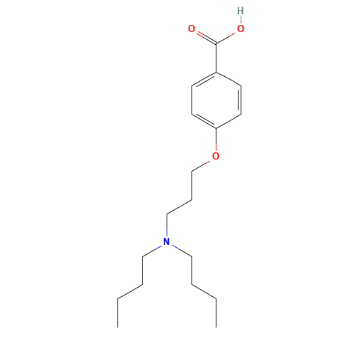 4-[3-(dibutylamino)propoxy]benzoic acid (CAS: 748763-03-3) - Related Chemical Product