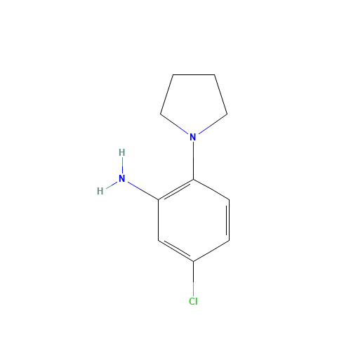 5-chloro-2-pyrrolidin-1-ylaniline (CAS: 59504-29-9) - Related Chemical Product
