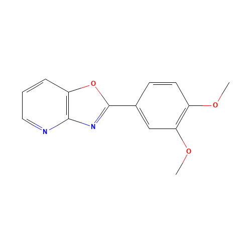 2-(3,4-dimethoxyphenyl)-[1,3]oxazolo[4,5-b]pyridine (CAS: 52333-58-1) - Related Chemical Product