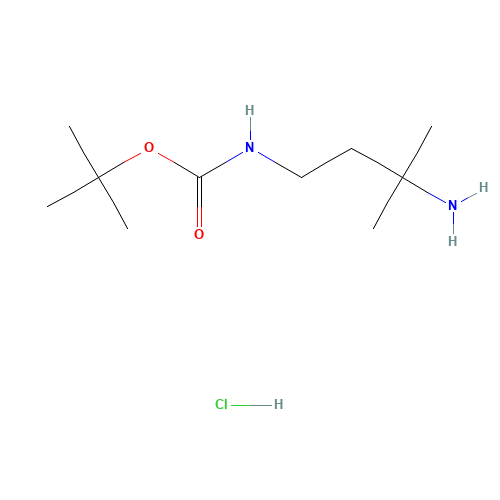 tert-butyl N-(3-amino-3-methylbutyl)carbamate;hydrochloride (CAS: 1253790-16-7) - Related Chemical Product