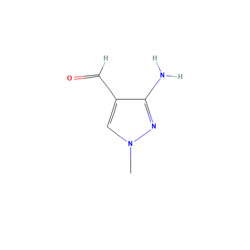 3-amino-1-methylpyrazole-4-carbaldehyde (CAS: 886851-66-7) - Related Chemical Product