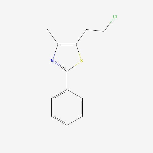 5-(2-chloroethyl)-4-methyl-2-phenyl-1,3-thiazole (CAS: 31299-92-0) - Related Chemical Product