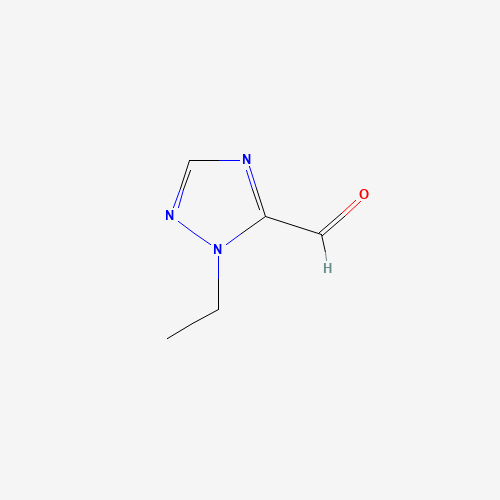 2-ethyl-1,2,4-triazole-3-carbaldehyde (CAS: 675617-95-5) - Chemical Structure and Molecular Formula 