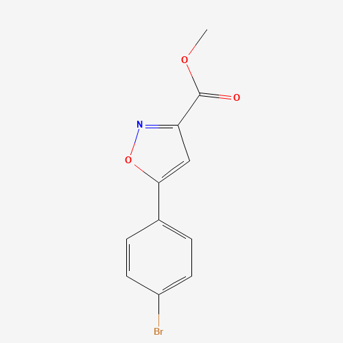 methyl 5-(4-bromophenyl)-1,2-oxazole-3-carboxylate (CAS: 517870-15-4) - Related Chemical Product