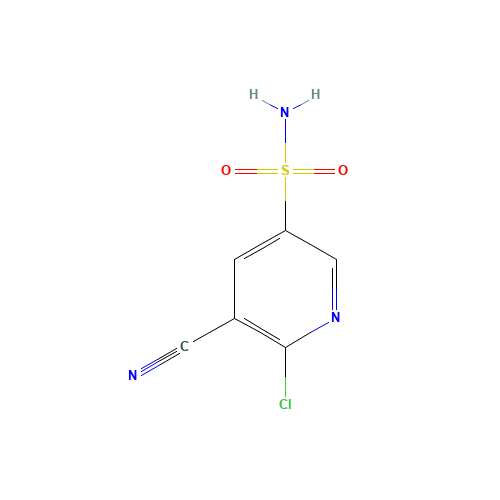 6-chloro-5-cyanopyridine-3-sulfonamide (CAS: 1257044-78-2) - Related Chemical Product