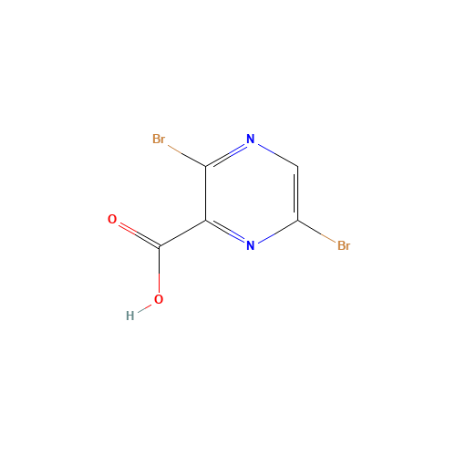 3,6-dibromopyrazine-2-carboxylic acid (CAS: 957230-68-1) - Related Chemical Product