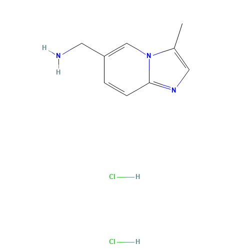 (3-methylimidazo[1,2-a]pyridin-6-yl)methanamine;dihydrochloride (CAS: 1216132-36-3) - Related Chemical Product