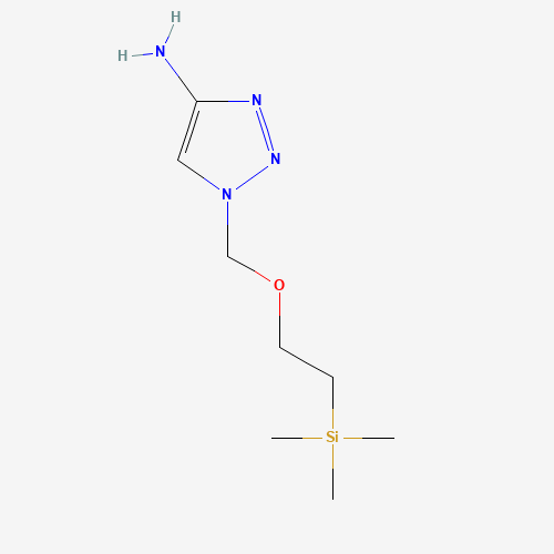1-(2-trimethylsilylethoxymethyl)triazol-4-amine (CAS: 1611444-57-5) - Related Chemical Product