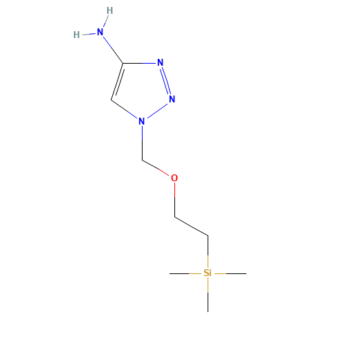 1-(2-trimethylsilylethoxymethyl)triazol-4-amine (CAS: 1611444-57-5) - Related Chemical Product