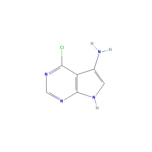 4-chloro-7H-pyrrolo[2,3-d]pyrimidin-5-amine (CAS: 1092352-49-2) - Related Chemical Product