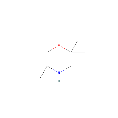 2,2,5,5-tetramethylmorpholine (CAS: 1018611-94-3) - Chemical Structure and Molecular Formula 