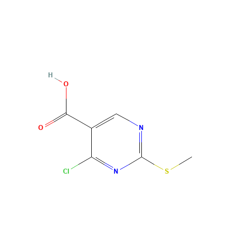 4-chloro-2-methylsulfanylpyrimidine-5-carboxylic acid (CAS: 74840-34-9) - Related Chemical Product