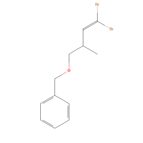 (4,4-dibromo-2-methylbut-3-enoxy)methylbenzene (CAS: 78968-90-8) - Related Chemical Product