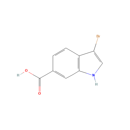 3-bromo-1H-indole-6-carboxylic acid (CAS: 219508-19-7) - Related Chemical Product