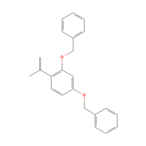 2,4-bis(phenylmethoxy)-1-prop-1-en-2-ylbenzene (CAS: 747414-16-0) - Related Chemical Product
