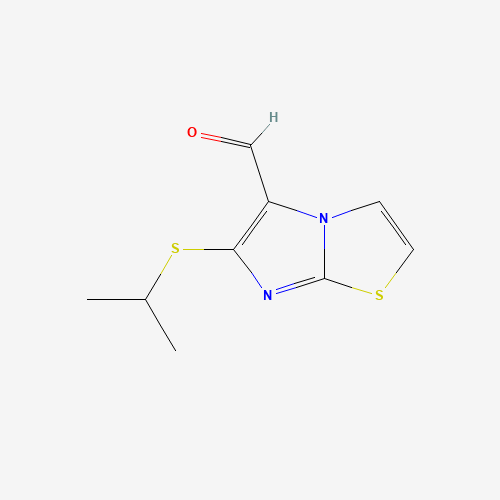 6-propan-2-ylsulfanylimidazo[2,1-b][1,3]thiazole-5-carbaldehyde (CAS: 338976-44-6) - Related Chemical Product