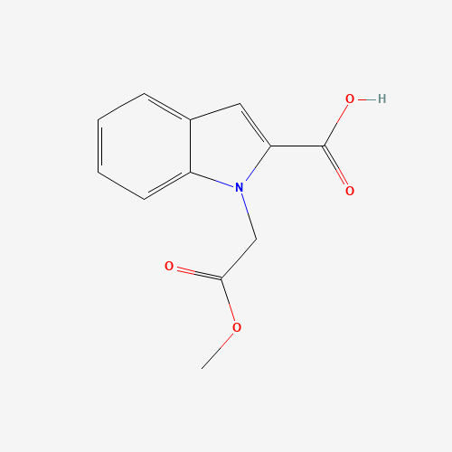 1-(2-methoxy-2-oxoethyl)indole-2-carboxylic acid (CAS: 136382-26-8) - Related Chemical Product