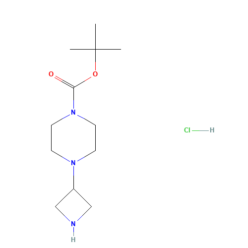 tert-butyl 4-(azetidin-3-yl)piperazine-1-carboxylate;hydrochloride (CAS: 178312-58-8) - Related Chemical Product