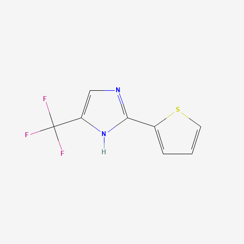 2-thiophen-2-yl-5-(trifluoromethyl)-1H-imidazole (CAS: 33468-72-3) - Related Chemical Product