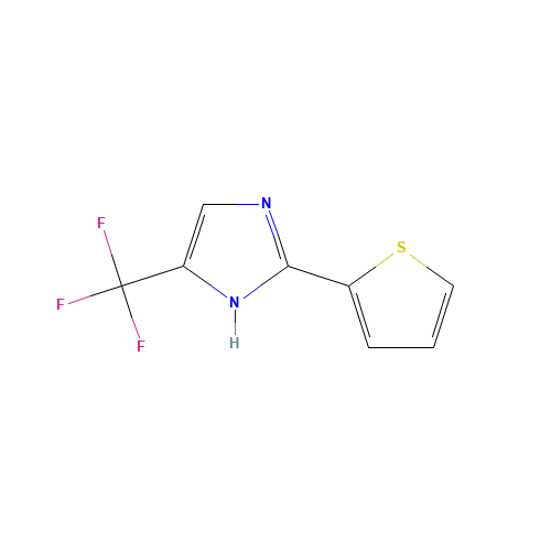 2-thiophen-2-yl-5-(trifluoromethyl)-1H-imidazole (CAS: 33468-72-3) - Related Chemical Product