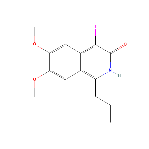 4-iodo-6,7-dimethoxy-1-propyl-2H-isoquinolin-3-one (CAS: 1283108-02-0) - Related Chemical Product