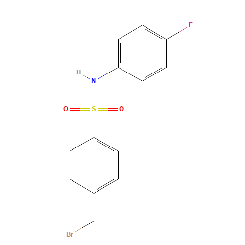 4-(bromomethyl)-N-(4-fluorophenyl)benzenesulfonamide (CAS: 260969-08-2) - Related Chemical Product
