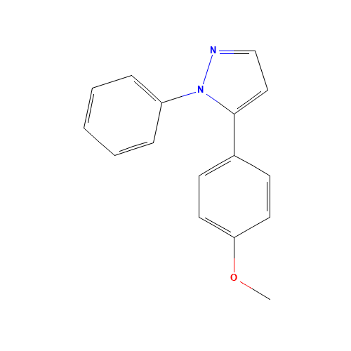 5-(4-methoxyphenyl)-1-phenylpyrazole (CAS: 33064-24-3) - Related Chemical Product