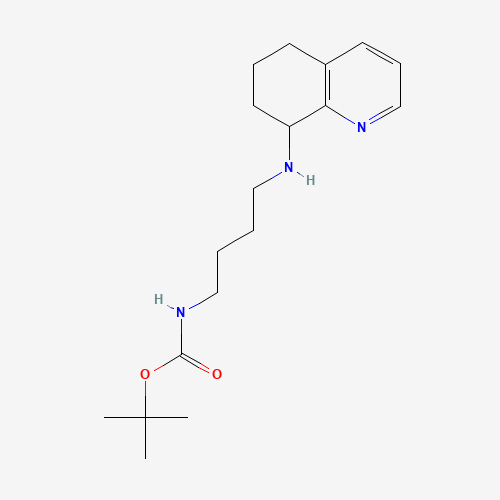 tert-butyl N-[4-(5,6,7,8-tetrahydroquinolin-8-ylamino)butyl]carbamate (CAS: 558446-23-4) - Related Chemical Product