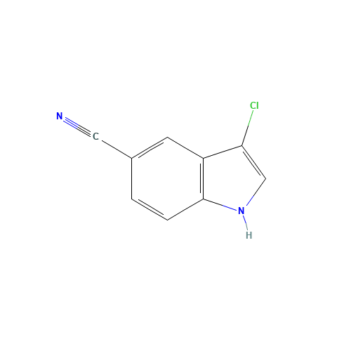 3-chloro-1H-indole-5-carbonitrile (CAS: 1034690-30-6) - Related Chemical Product