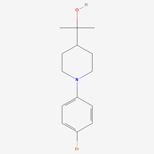2-[1-(4-bromophenyl)piperidin-4-yl]propan-2-ol (CAS: 1415794-25-0) - Related Chemical Product