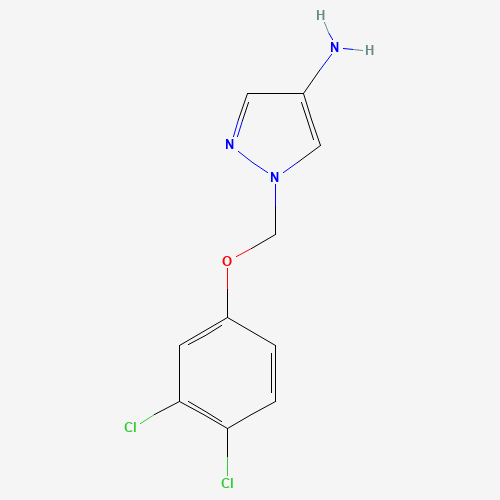 1-[(3,4-dichlorophenoxy)methyl]pyrazol-4-amine (CAS: 1006315-93-0) - Related Chemical Product