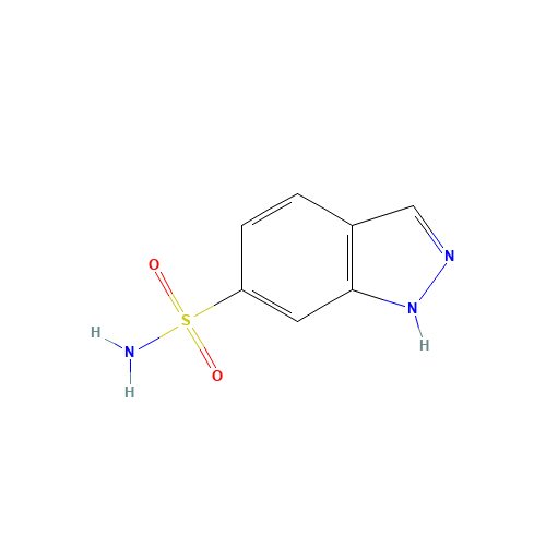 1H-indazole-6-sulfonamide (CAS: 6497-77-4) - Related Chemical Product