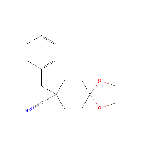 8-benzyl-1,4-dioxaspiro[4.5]decane-8-carbonitrile (CAS: 60694-59-9) - Related Chemical Product